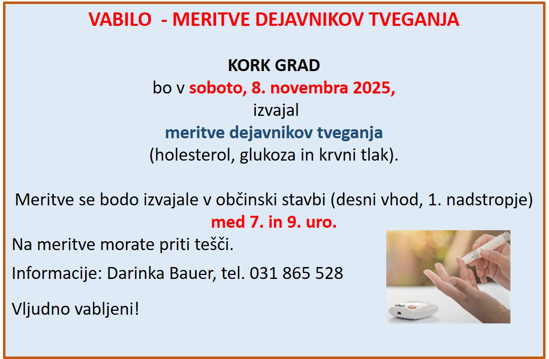 MEREITVE DEJAVNIKOV TVEGANJA